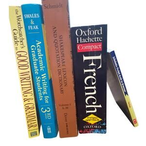 Shakespeare Lexicon + 4 Academic Reference Books Bundle